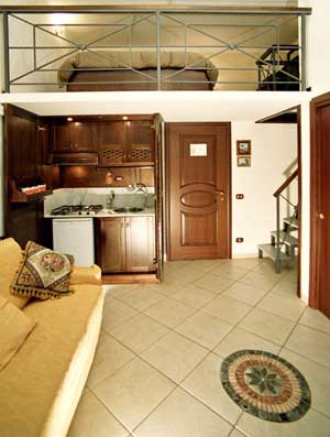 2 person superior apartment with garden view, balcony, and private facilities (shower)